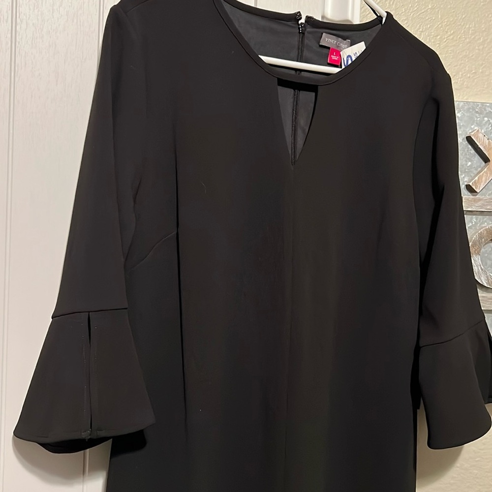 NWT Vince Camuto Women’s Dress - Size Large - Black - Bloomingdale’s Exclusive